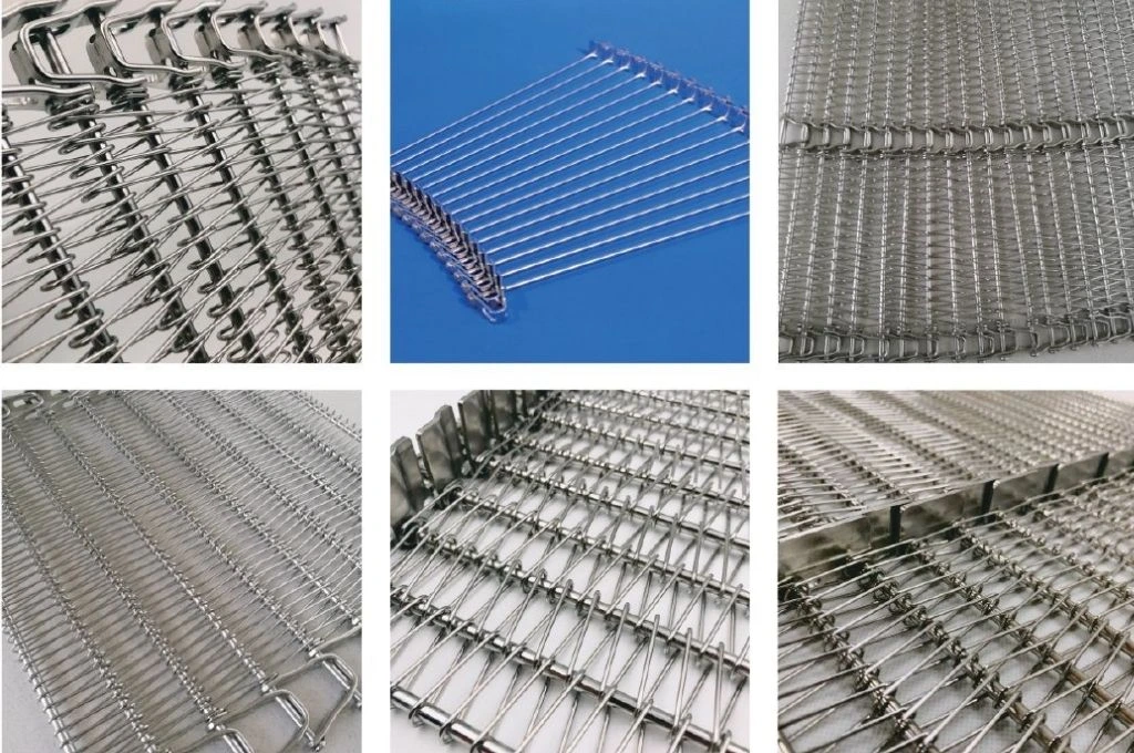 spiral grid metal conveyor belts